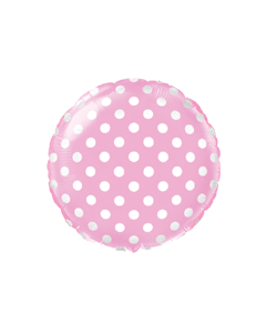 Dots Baby Pink foliopallo