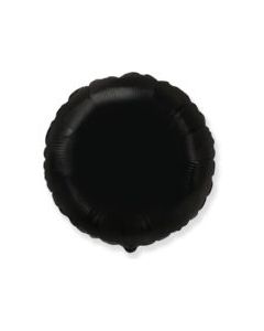 Pyöreä foliopallo musta