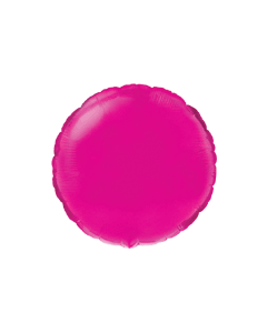 Pyöreä pinkki foliopallo