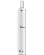 Heliumkaasu  40L  (8m3)