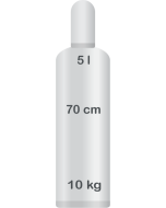 Heliumkaasu 5L  (1m3) 