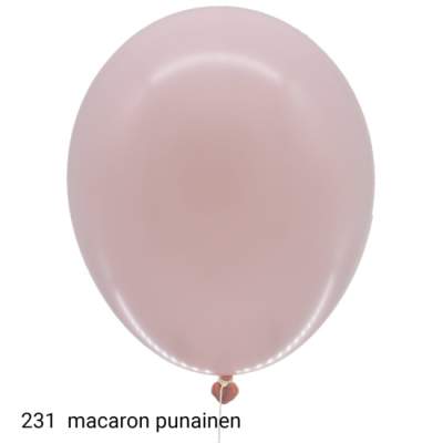 30cm ilmapallo/231-macaron-punainen