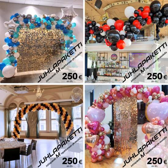 M-kokoluokan ilmapallosomistuksia